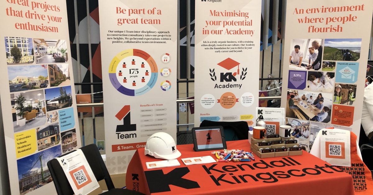 Kendall Kingscott London South Bank University Careers Fair