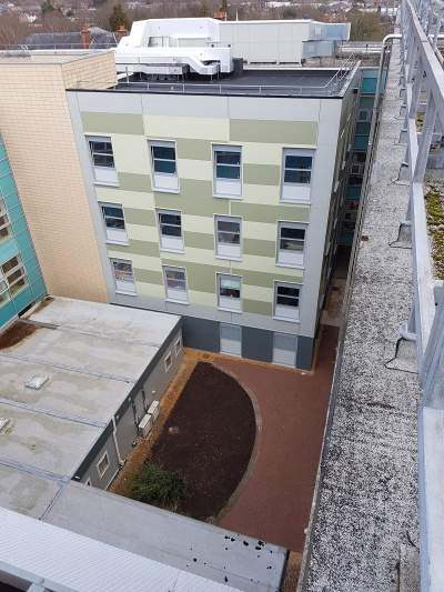 Southampton North Wing Courtyard