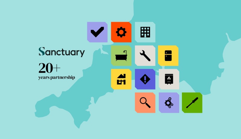 Sanctuary Housing landscape