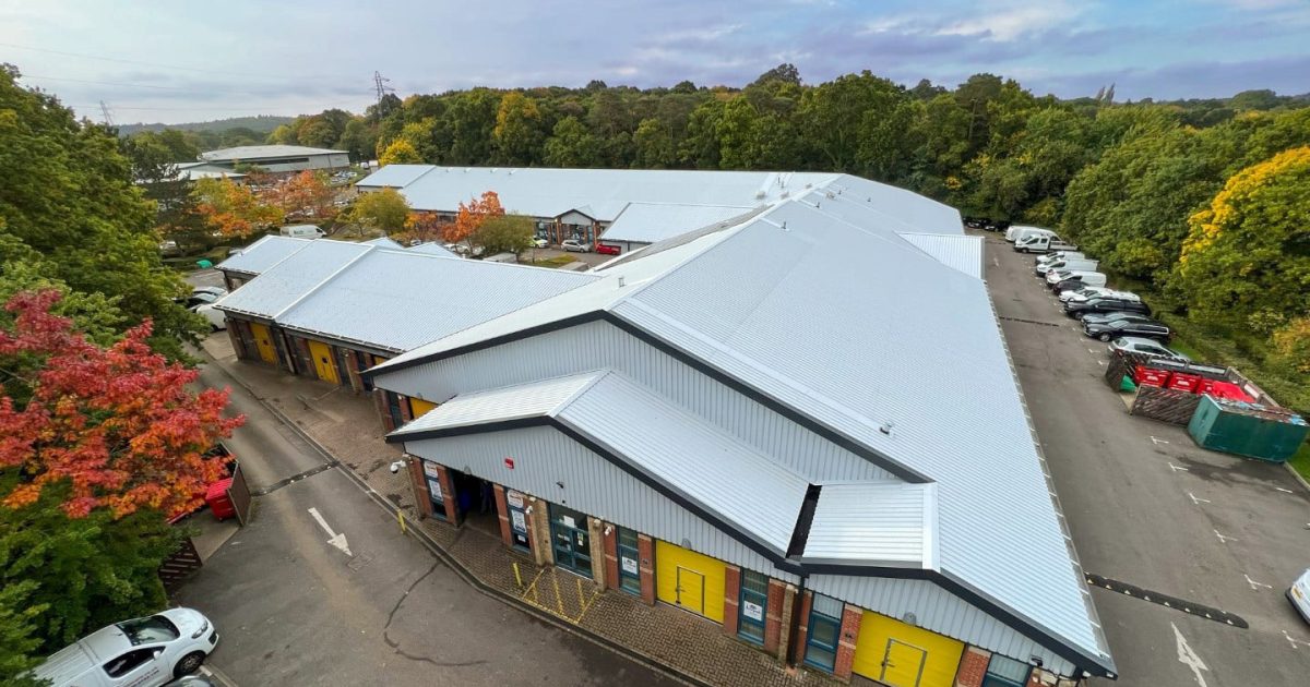 Kendall Kingscott New Forest Enterprise Centre Reroofing
